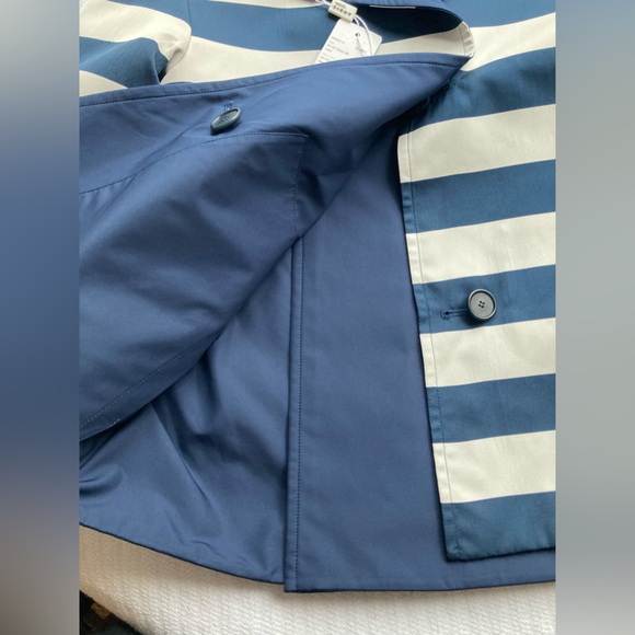 Nautical windbreaker, swing style, reversible, size 4, NWT - Picture 8 of 8